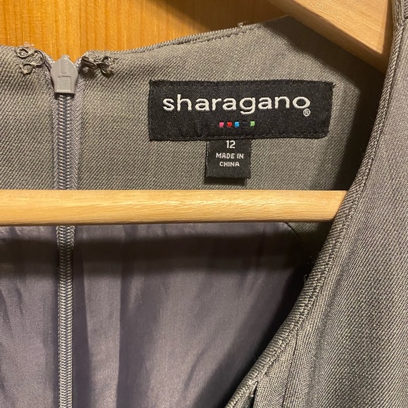 Vintage Sharagano Grey Dress - Picture 2 of 3